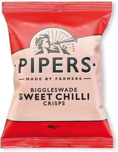 Pipers Sweet Chilli Crisps