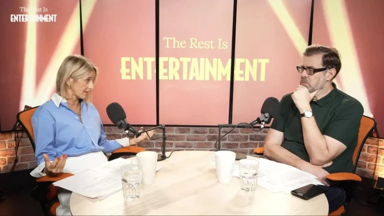 Marina Hyde and Richard Osman in Studio One